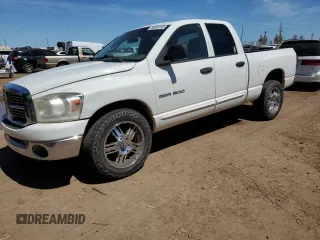 2007 Dodge 1500 SLT z VIN 1D7HA18P77J504840, wystawiony jako Copart lot #61490535 z przebiegiem Nie podano mil oraz Czysty tytuł • Clean title. Historia ofert i sprzedaży dostępna na DreamBid. Obrazek 1.