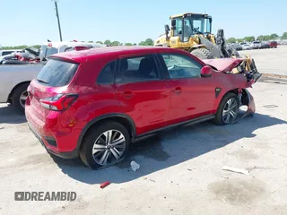 2021 Mitsubishi Outlander Sport ES with VIN JA4APUAU9MU015078, listed as a IAAI auction lot 37208873 with 32,544 mi miles. Bid and sale history available at carsss.com. Image 4.