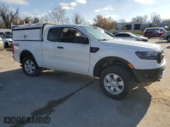 2023 Ford Ranger XL with VIN 1FTER1FH6PLE35368, listed as a Copart auction lot 79649314 with 29,065 mi miles and Salvage Title. Bid and sale history available at DreamBid. Image 4.