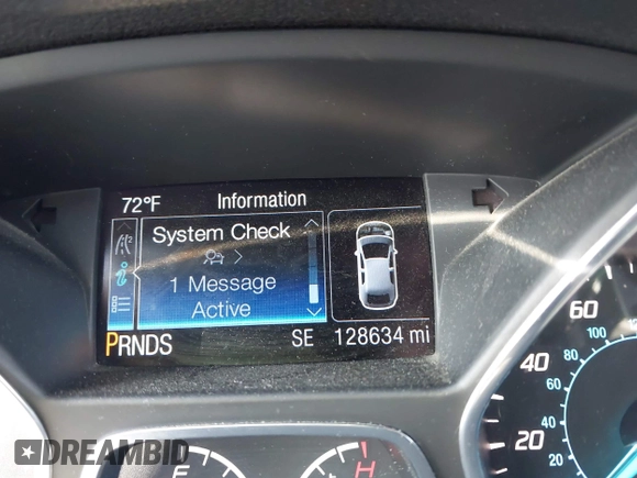 2014 Ford Escape SE with VIN 1FMCU9GX1EUB52373, listed as a IAAI auction lot 42163933 with 128,634 mi miles. Bid and sale history available at carsss.com. Image 12.