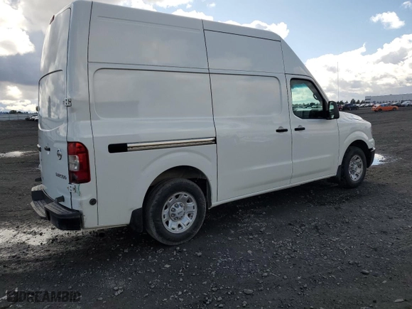 2021 Nissan NV Cargo SV with VIN 1N6BF0LY2MN810244, listed as a Copart auction lot 49330005 with 337,028 mi miles and Salvage Title. Bid and sale history available at carsss.com. Image 3.
