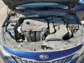 2019 Kia Optima LX with VIN 5XXGT4L33KG277679, listed as a Copart auction lot 48365435 with 124,878 mi miles and Salvage Title. Bid and sale history available at carsss.com. Image 12.