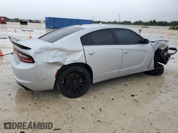 2019 Dodge Charger SXT with VIN 2C3CDXBG7KH702629, listed as a Copart auction lot 58865224 with 109,629 mi miles and Salvage Title. Bid and sale history available at carsss.com. Image 3.