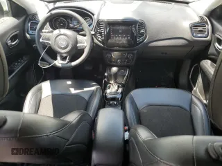 2021 Jeep Compass Altitude with VIN 3C4NJCBB4MT587380, listed as a Copart auction lot 56525745 with 83,003 mi miles and Salvage title. Bid and sale history available at DreamBid. Image 8.