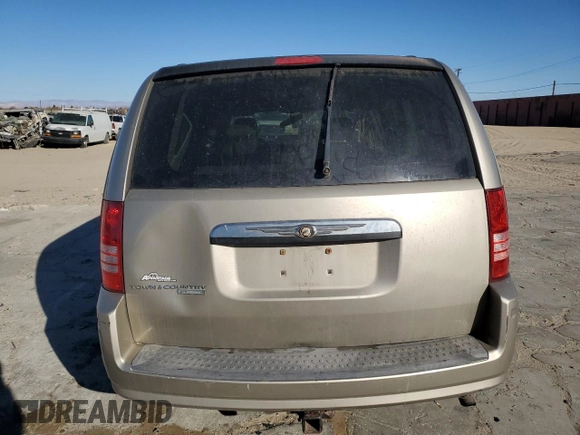 2008 Chrysler Town & Country Touring with VIN 2A8HR54P18R651693, listed as a Copart auction lot 88906765 with Not Provided miles and Salvage Title. Bid and sale history available at carsss.com. Image 6.