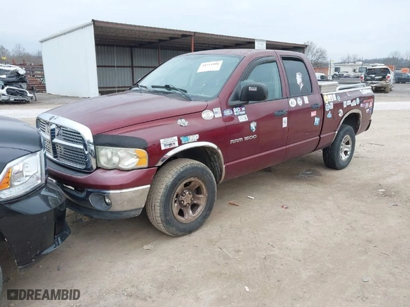 2003 Dodge Ram 1500 ST with VIN 1D7HU18NX3S187632, listed as a IAAI auction lot 41511006 with 175,118 mi miles. Bid and sale history available at carsss.com. Image 2.