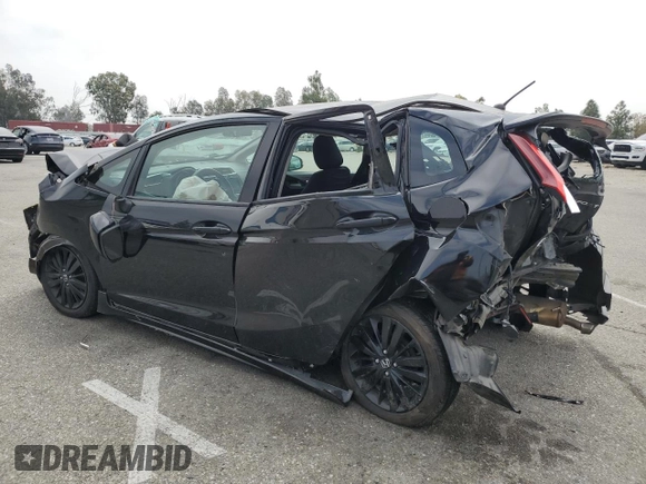 2018 Honda Fit Sport z VIN 3HGGK5H65JM702183, wystawiony jako Copart lot #55439775 z przebiegiem Nie podano mil oraz Szkoda całkowita • Salvage title. Historia ofert i sprzedaży dostępna na DreamBid. Obrazek 2.