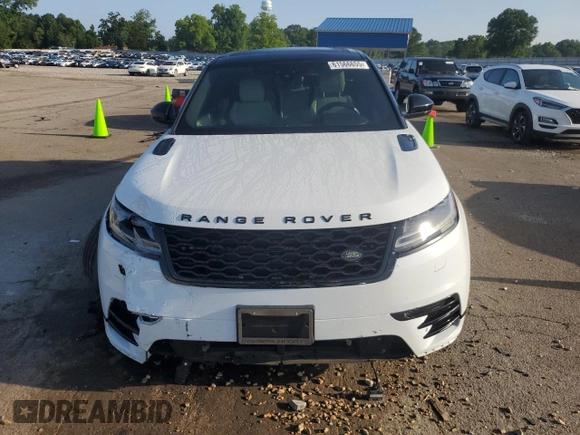 2019 Land Rover Range Rover Velar R-Dynamic SE with VIN SALYL2EX4KA784653, listed as a Copart auction lot 61566655 with 76,433 mi miles and Salvage title. Bid and sale history available at DreamBid. Image 5.