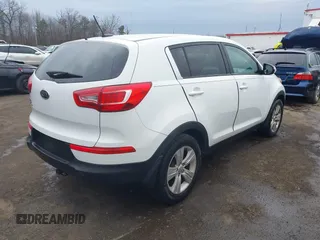 2012 Kia Sportage LX with VIN KNDPB3A20C7211852, listed as a IAAI auction lot 41485217 with 179,162 mi miles. Bid and sale history available at carsss.com. Image 4.