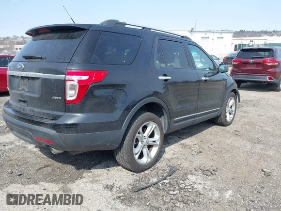 2015 Ford Explorer Limited with VIN 1FM5K8F86FGA28103, listed as a IAAI auction lot 41769002 with 95,865 mi miles and . Bid and sale history available at DreamBid. Image 4.