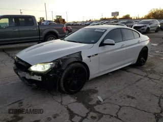 2014 BMW 6 Series 650i with VIN WBA6B2C54ED128858, listed as a Copart auction lot 79132084 with 29,244 mi miles and Salvage Title. Bid and sale history available at carsss.com. Image 1.
