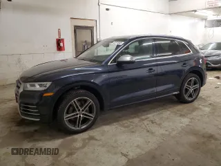2018 Audi SQ5 Premium Plus with VIN WA1A4AFY0J2143297, listed as a Copart auction lot 42574905 with 133,438 mi miles and Clean Title. Bid and sale history available at DreamBid. Image 1.