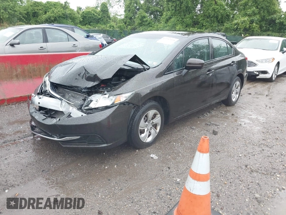 2014 Honda Civic LX z VIN 2HGFB2F5XEH538843, wystawiony jako IAAI lot #42232234 z przebiegiem 165 938 mil mil oraz . Historia ofert i sprzedaży dostępna na DreamBid. Obrazek 2.