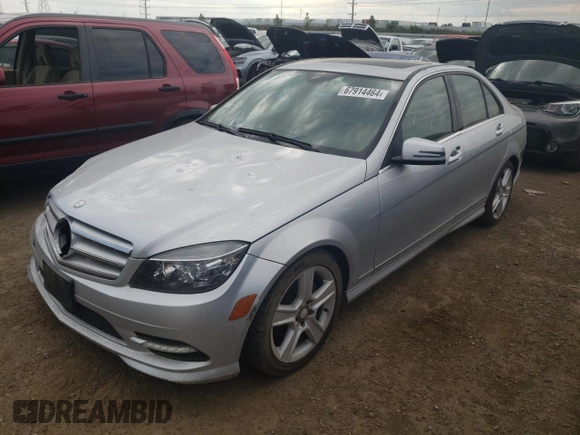 2011 Mercedes-Benz C 300 Sport with VIN WDDGF8BB2BR141277, listed as a Copart auction lot 67914464 with 142,836 mi miles and Salvage title. Bid and sale history available at DreamBid. Image 1.