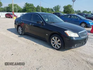 2007 Infiniti M x with VIN JNKAY01F87M459178, listed as a IAAI auction lot 42677656 with 141,626 mi miles and . Bid and sale history available at DreamBid. Image 1.