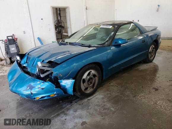 1995 Pontiac Firebird Firebird with VIN 2G2FS22S7S2240523, listed as a Copart auction lot 57970545 with 119,682 mi miles and Salvage title. Bid and sale history available at DreamBid. Image 1.