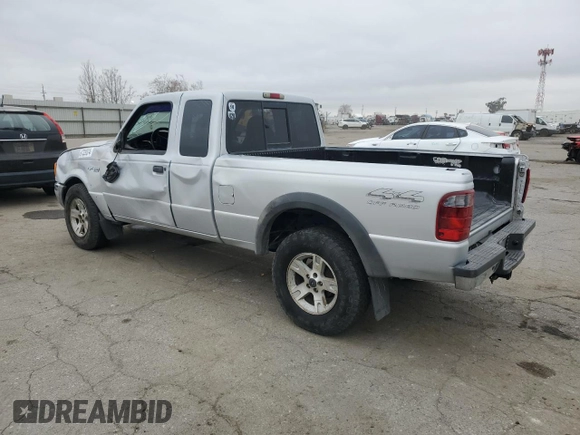 2002 Ford Ranger XLT Off-Road z VIN 1FTZR45U12TA27368, wystawiony jako Copart lot #87229374 z przebiegiem 111 159 mil mil oraz Szkoda całkowita • Salvage title. Historia ofert i sprzedaży dostępna na DreamBid. Obrazek 2.