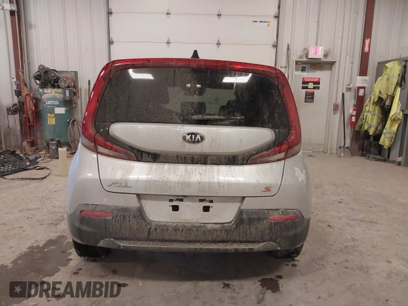 2020 Kia Soul LX with VIN KNDJ23AU1L7732263, listed as a IAAI auction lot 41144527 with 34,856 mi miles. Bid and sale history available at carsss.com. Image 16.