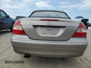 2009 Mercedes-Benz CLK 350 with VIN WDBTK56F79T102356, listed as a Copart auction lot 55977045 with 74,571 mi miles and Salvage Title. Bid and sale history available at DreamBid. Image 6.