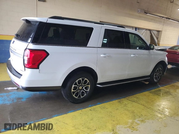 2023 Ford Expedition Max XLT with VIN 1FMJK1H8XPEA11434, listed as a Copart auction lot 89208115 with 51,794 mi miles and Clean title. Bid and sale history available at DreamBid. Image 3.