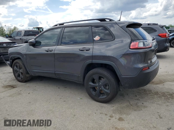 2021 Jeep Cherokee Altitude with VIN 1C4PJMLB9MD140093, listed as a Copart auction lot 58825095 with 79,896 mi miles and Salvage title. Bid and sale history available at DreamBid. Image 2.