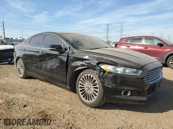2016 Ford Fusion Titanium with VIN 3FA6P0K98GR319289, listed as a Copart auction lot 77114294 with 123,586 mi miles and Salvage Title. Bid and sale history available at DreamBid. Image 4.
