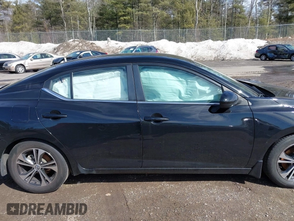 2022 Nissan Sentra SV z VIN 3N1AB8CV0NY317183, wystawiony jako IAAI lot #41701565 z przebiegiem 54 913 mil mil oraz . Historia ofert i sprzedaży dostępna na DreamBid. Obrazek 13.