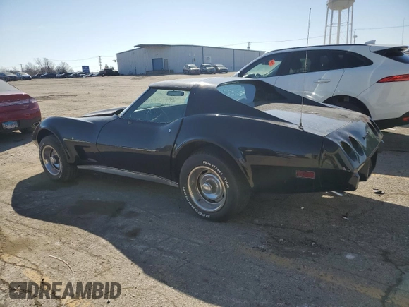 1976 Chevrolet Corvette with VIN 1Z37L6S431663, listed as a Copart auction lot 49045205 with 12,830 mi miles and Clean title. Bid and sale history available at DreamBid. Image 2.