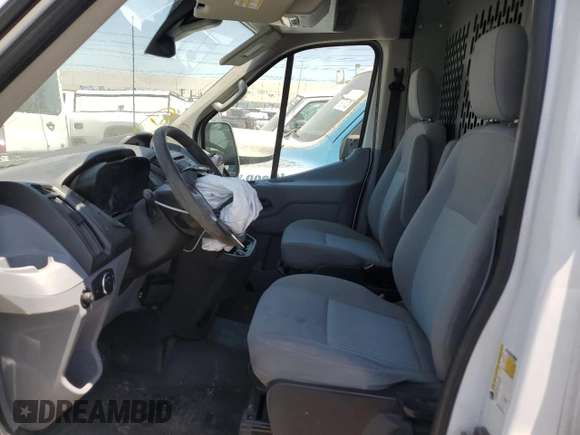 2018 Ford Transit with VIN 1FTYE2CV5JKA32231, listed as a Copart auction lot 54868154 with 164,468 mi miles and Salvage title. Bid and sale history available at DreamBid. Image 7.
