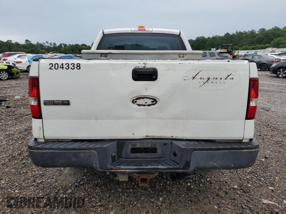 2005 Ford F-150 XLT with VIN 1FTPX12555NB22758, listed as a Copart auction lot 57228785 with 171,230 mi miles and Salvage title. Bid and sale history available at DreamBid. Image 6.