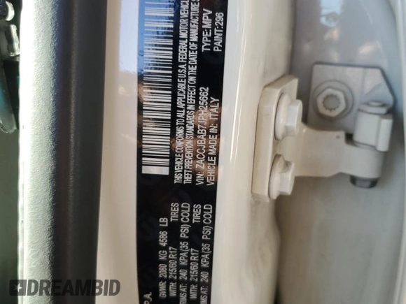 2018 Jeep Renegade Sport с VIN ZACCJBAB7JPH25662, выставлен на аукционе Copart как лот 57117305 с пробегом 69 093 миль миль и Списание • Salvage title. История ставок и продаж доступна на DreamBid. Изображение 13.