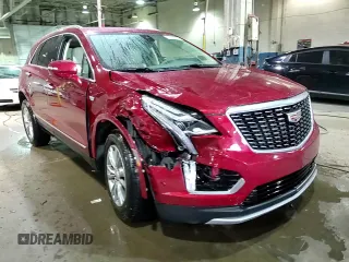 2023 Cadillac XT5 AWD Premium Luxury with VIN 1GYKNDRS6PZ137806, listed as a Copart auction lot 49639235 with 14,502 mi miles and Salvage Title. Bid and sale history available at DreamBid. Image 14.