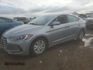 2017 Hyundai Elantra SE with VIN 5NPD74LF8HH195140, listed as a Copart auction lot 59103585 with 140,133 mi miles and Non repairable. Bid and sale history available at DreamBid. Image 1.