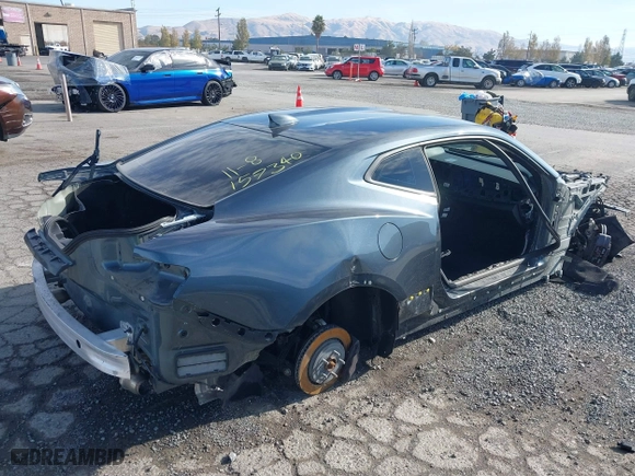 2019 Chevrolet Camaro 1SS with VIN 1G1FF1R7XK0130281, listed as a IAAI auction lot 40835495 with 1 mi miles. Bid and sale history available at carsss.com. Image 4.