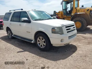 2007 Ford Expedition Limited z VIN 1FMFU19597LA75951, wystawiony jako IAAI lot #42144578 z przebiegiem 291 648 mil mil oraz . Historia ofert i sprzedaży dostępna na DreamBid. Obrazek 1.