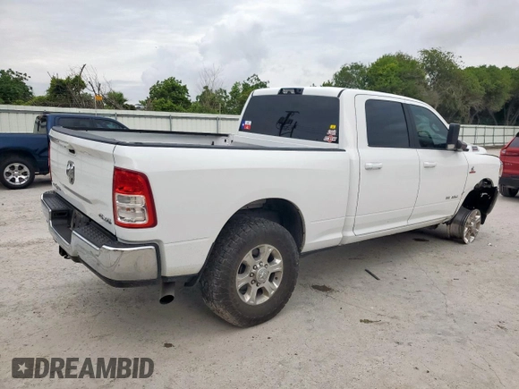 2022 Ram 2500 Big Horn with VIN 3C6UR5DL1NG149410, listed as a Copart auction lot 58849265 with 70,439 mi miles and Salvage title. Bid and sale history available at DreamBid. Image 3.
