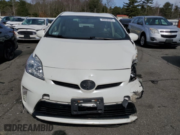 2013 Toyota Prius One with VIN JTDKN3DU1D5550647, listed as a Copart auction lot 49250345 with 129,714 mi miles and Salvage Title. Bid and sale history available at carsss.com. Image 5.