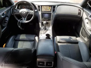 2020 Infiniti Q50 Pure с VIN JN1EV7AR6LM253692, выставлен на аукционе Copart как лот 59206304 с пробегом 55 990 миль миль и На запчасти • Non repairable. История ставок и продаж доступна на DreamBid. Изображение 8.