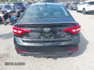 2017 Hyundai Sonata Sport with VIN 5NPE34AF0HH529891, listed as a IAAI auction lot 41607852 with 65,235 mi miles. Bid and sale history available at carsss.com. Image 16.