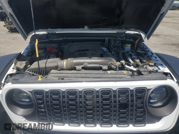 2024 Jeep Wrangler Rubicon X с VIN 1C4RJXR67RW242301, выставлен на аукционе Copart как лот 61178995 с пробегом 36 998 миль миль и Чистый • Clean title. История ставок и продаж доступна на DreamBid. Изображение 12.