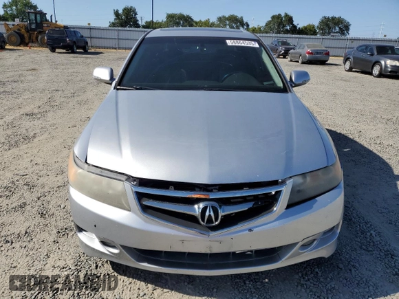 2007 Acura TSX Navi with VIN JH4CL96927C020580, listed as a Copart auction lot 58864535 with 167,172 mi miles and Salvage title. Bid and sale history available at DreamBid. Image 5.