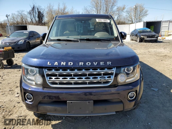2014 Land Rover LR4 Lux with VIN SALAK2V67EA702172, listed as a Copart auction lot 50871005 with 125,332 mi miles and Clean title. Bid and sale history available at DreamBid. Image 5.