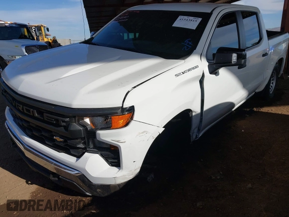 2023 Chevrolet Silverado 1500 with VIN 3GCPDAEK7PG207624, listed as a IAAI auction lot 41543815 with 24,108 mi miles and . Bid and sale history available at DreamBid. Image 6.