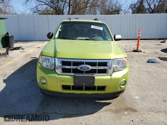 2012 Ford Escape XLT with VIN 1FMCU0D73CKB03720, listed as a Copart auction lot 49906865 with 236,158 mi miles and Salvage title. Bid and sale history available at DreamBid. Image 5.