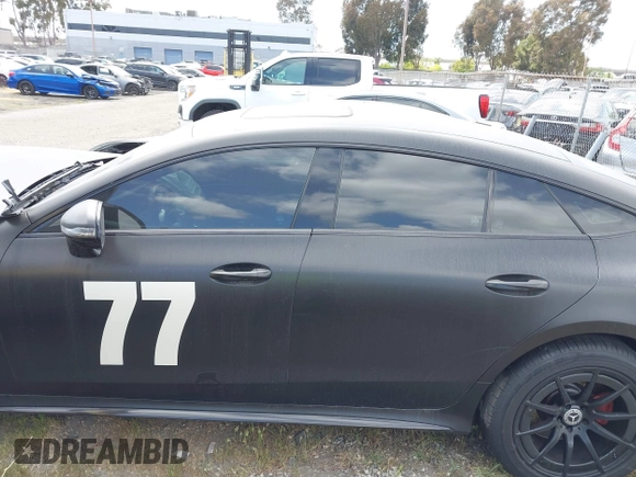 2019 Mercedes-Benz AMG GT with VIN WDD7X6BB6KA007629, listed as a IAAI auction lot 41782028 with 69,815 mi miles. Bid and sale history available at carsss.com. Image 15.