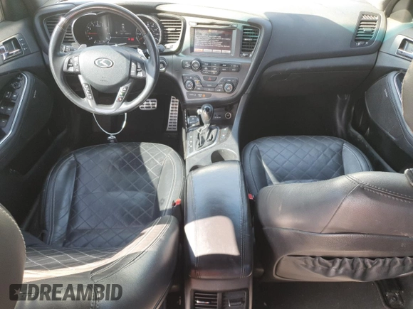 2013 Kia Optima SX with VIN 5XXGR4A63DG219814, listed as a Copart auction lot 53312465 with 125,201 mi miles and Clean Title. Bid and sale history available at carsss.com. Image 8.
