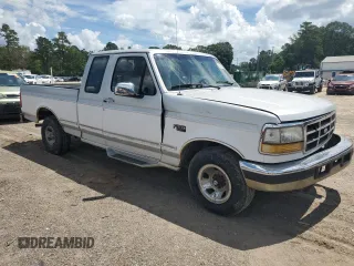 1996 Ford F-150 with VIN 1FTEX15N5TKA43639, listed as a Copart auction lot 62143225 with Not provided miles and Salvage title. Bid and sale history available at DreamBid. Image 4.
