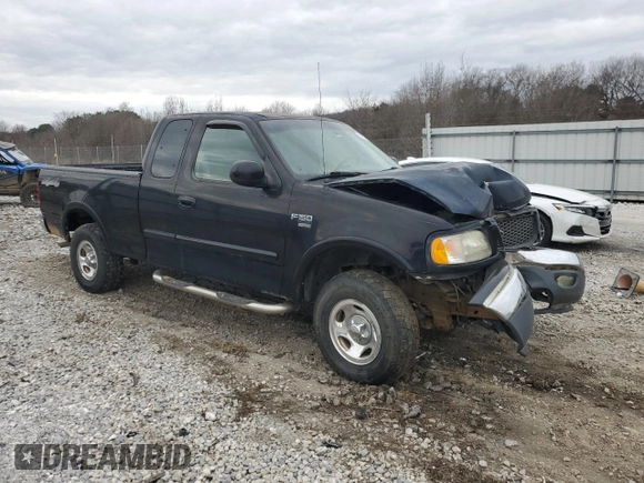 2000 Ford F-150 XL with VIN 1FTRX18L0YNB12593, listed as a Copart auction lot 44256805 with 0 mi miles and Non Repairable. Bid and sale history available at carsss.com. Image 4.