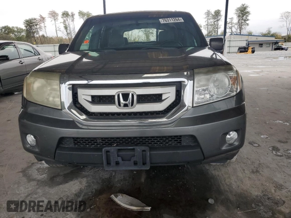 2011 Honda Pilot EX-L with VIN 5FNYF4H57BB047605, listed as a Copart auction lot 76311264 with 207,561 mi miles and Salvage Title. Bid and sale history available at carsss.com. Image 5.