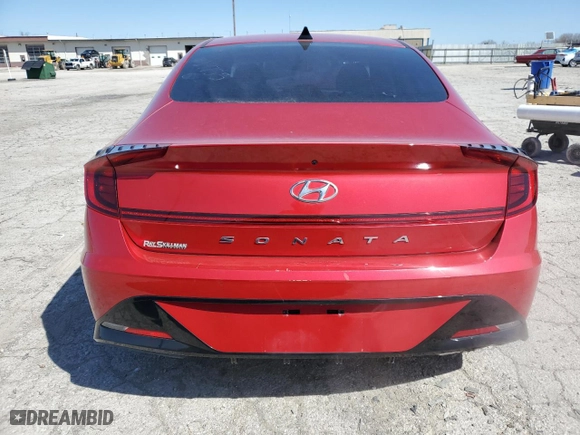 2020 Hyundai Sonata SEL with VIN 5NPEF4JA4LH044755, listed as a Copart auction lot 52339075 with 50,473 mi miles and Clean Title. Bid and sale history available at carsss.com. Image 6.